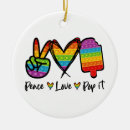 Search for peace sign christmas tree decorations Peace and love