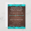 Search for teal and brown wedding invitations Rustic