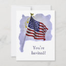 Search for us independence day invitations Flag