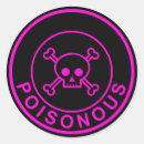 Search for poisonous stickers Black