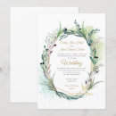 Search for olive leaves invitation wedding invitations Greenery