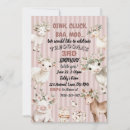 Search for pink tractor birthday invitations Animals