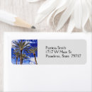 Search for california return address labels Tropical