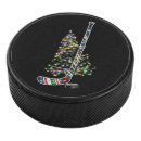 Search for santa hockey pucks Xmas