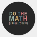Search for funny math teacher stickers Student