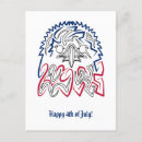 Search for independent postcards Fourth of july