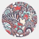 Search for beautiful floral patterns stickers Colourful
