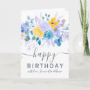 Search for blue rose birthday cards Bouquet