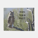 Search for owl doormats Bird