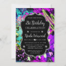 Search for neon 21st birthday invitations Elegant