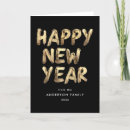 Search for non photo new years cards Modern