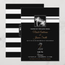Search for black and white beach wedding invitations Minimal