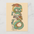 Search for chinese dragons postcards Asian dragon