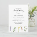 Search for rustic floral baby shower invitations Elegant