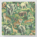 Search for jungle animals coasters Giraffe