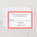 Search for christmas wedding rsvp cards White