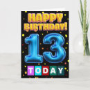 Search for 13th for boy birthday cards For kids