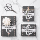 Search for mr and mrs wrapping paper Trendy