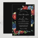 Search for navy blue red wedding invitations Eucalyptus