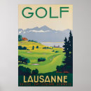 Search for classic golf posters Classic travel illustration