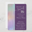 Search for abstract sweet 16 invitations Princess