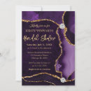 Search for agate bridal shower invitations Watercolor