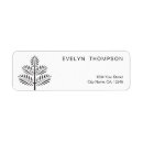 Search for tropical leaves return address labels Foliage