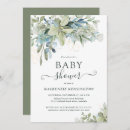 Search for elegant greenery invitations Dusty blue
