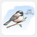 Search for chickadee art stickers Bird
