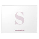 Search for purple notepads Monogrammed