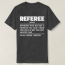 Search for refereeing tshirts Linesman