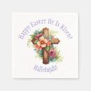 Search for religious easter napkins Christian