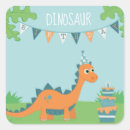 Search for orange dinosaur stickers Party