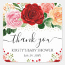Search for yellow rose stickers Baby shower