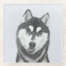 Search for husky dog coasters Siberian