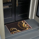 Search for musical notes doormats Gold