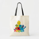 Search for elmo and cookie monster tote bags Children