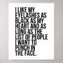 Search for eyelash posters Modern