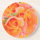 Search for three flowers coasters Rose
