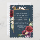 Search for teal and red wedding invitations Elegant