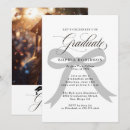 Search for open house graduation invitations Black and white graduation