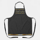 Search for bling bling aprons Black