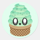 Search for mint ice cream stickers Kawaii