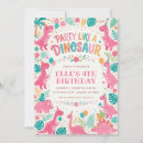 Search for princess dinosaur birthday invitations T rex