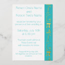 Search for aquamarine wedding invitations Turquoise