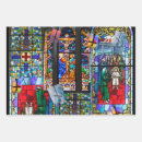 Search for religious christmas wrapping paper Church
