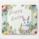 Search for happy easter mousepads Pink