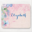 Search for blue flower mousepads Pretty
