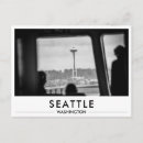 Search for seattle cards Black and white