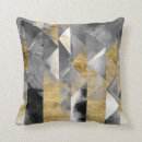 Search for gold and gray cushions Black